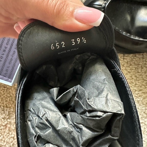 Prada blushed leather mules - Picture 7 of 10